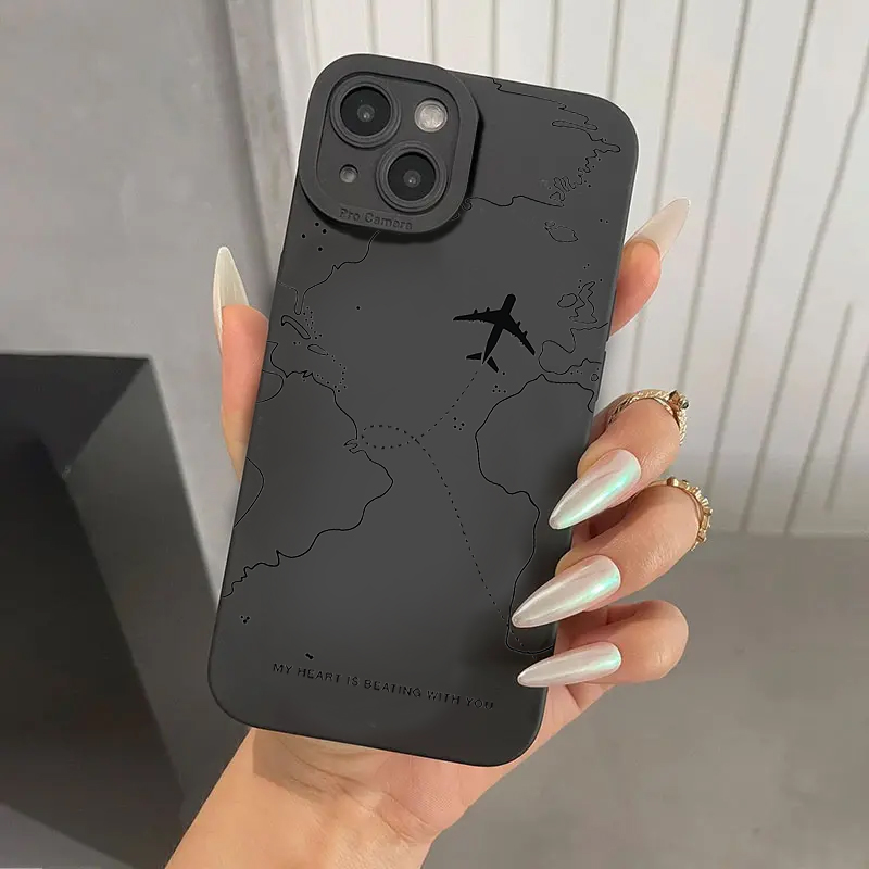 Phone Cases Galaxy S25 - أغطية هواتف بتصميم مسارات الطائرات المستوحاة