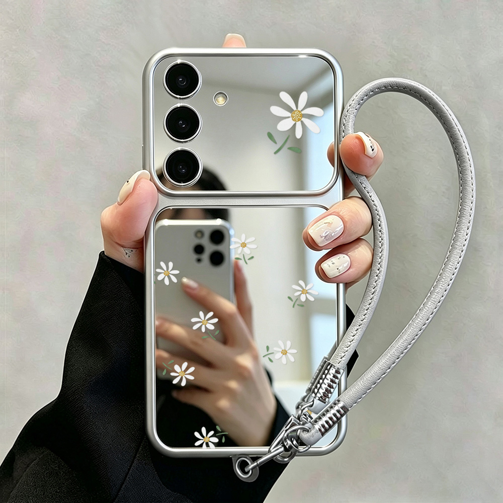 Phone Cases Galaxy S25 - غطاء مرآة A57 لهواتف سامسونج A56