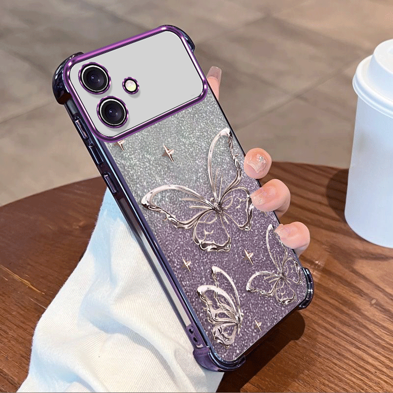 Glitter Shockproof Case - غطاء مطلي باللمعان لهاتف إنفينيكس سمارت