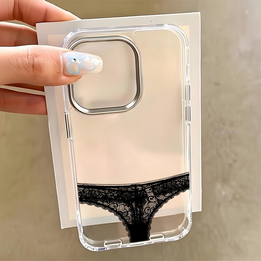 Phone Cases Drawing - غطاء هاتف مضحك بتصميم سروال داخلي