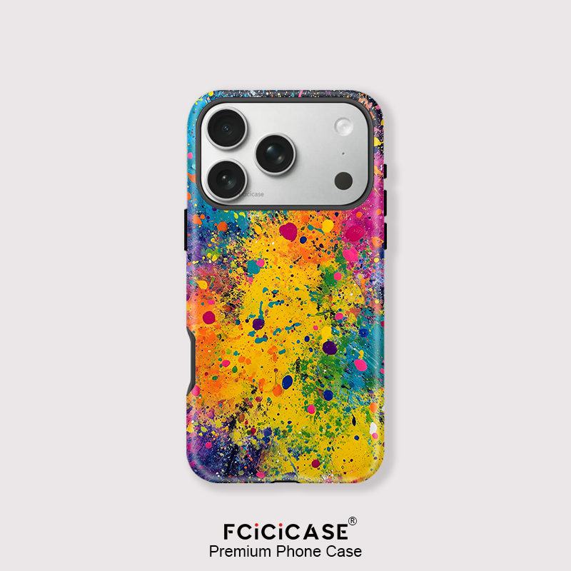 Phone Cases Drawing - جراب هاتف Fcicicase بتصميم لوحة فنية