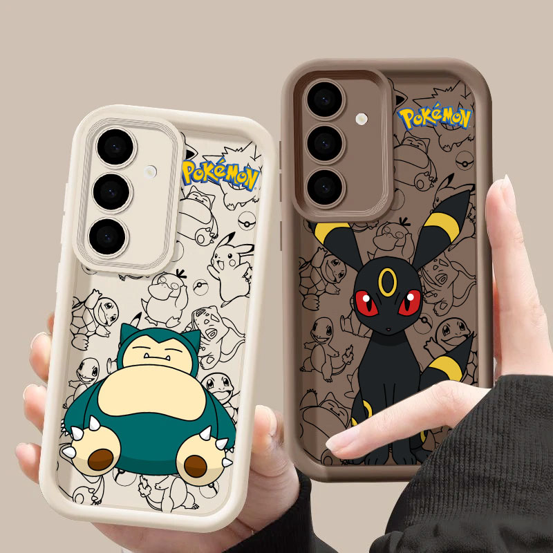 Phone Cases Galaxy S25 - غطاء حماية Snorlaxs Umbreons P-Pokemons Anime