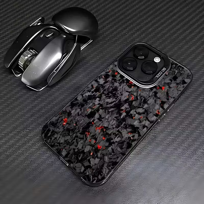 Phone Cases Drawing - غطاء هاتف بتصميم فني من ألياف