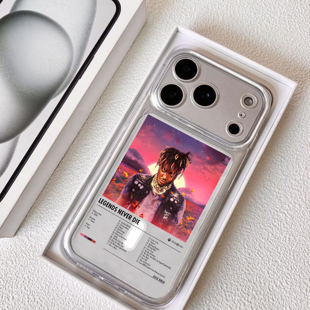 Phone Cases Iphone 17 Pro Max - جراب هاتف J-Juice WRLD Singer Album