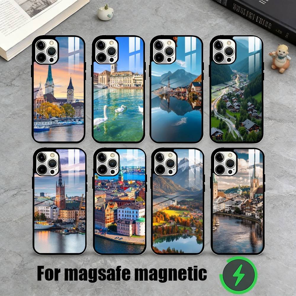 Zurich Phone Cases - غطاء هاتف مستوحى من زيورخ لأجهزة