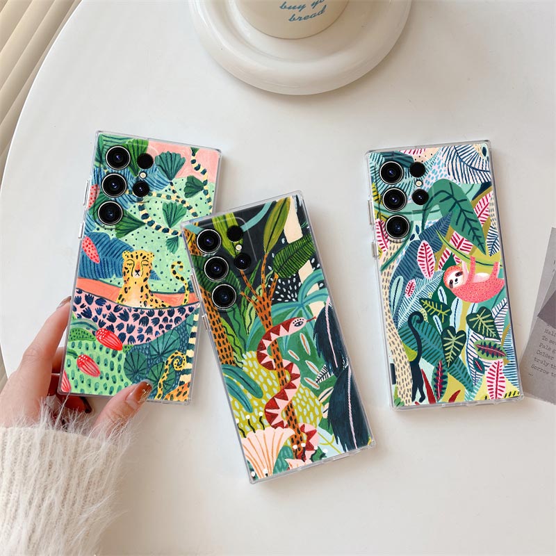 Phone Cases Zebra - جراب هاتف شفاف لسامسونج غالاكسي ،