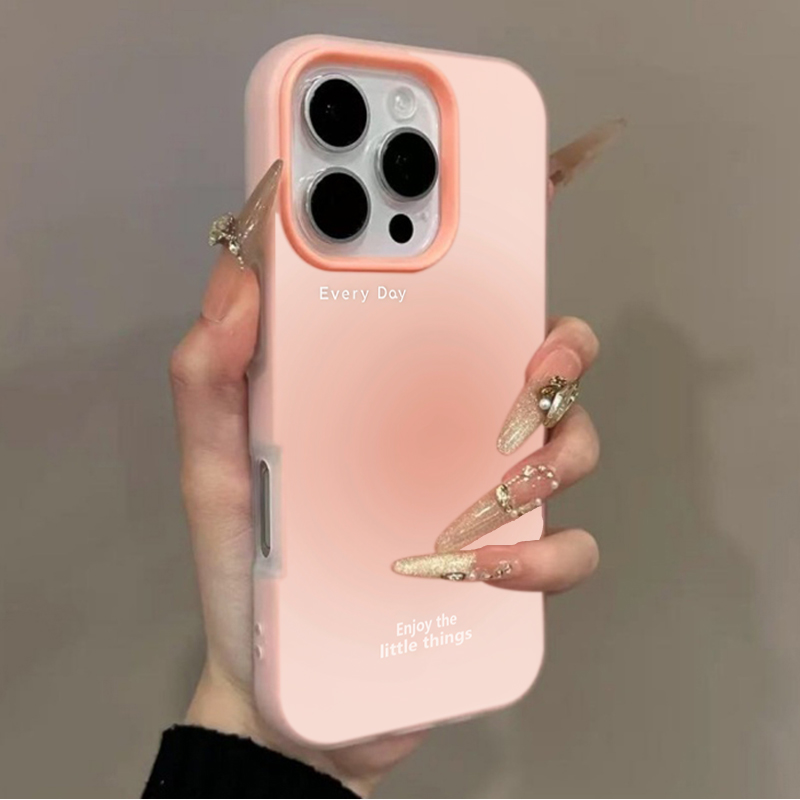 غطاء هاتف بنمط متدرج وردي لآيف - مراجعة Phone Cases Online وسعره
