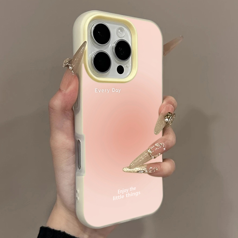 غطاء هاتف بنمط متدرج وردي لآيف - مراجعة Phone Cases Online وسعره