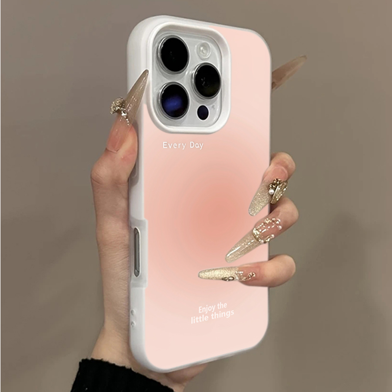 غطاء هاتف بنمط متدرج وردي لآيف - مراجعة Phone Cases Online وسعره