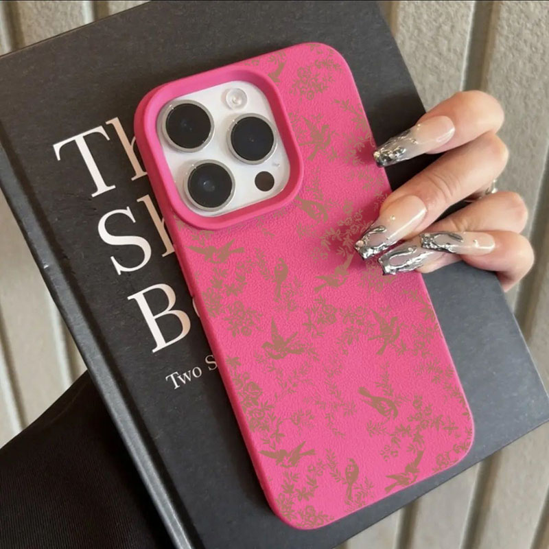 غطاء هاتف سيليكون بنمط زهور صغ - مراجعة Phone Cases Pink وسعره