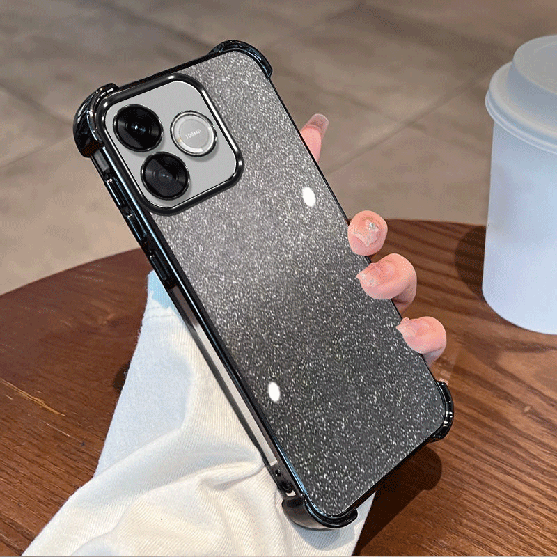 غطاء حماية مطلي بالجليتر لهاتف - مراجعة Glitter Shockproof Case وسعره