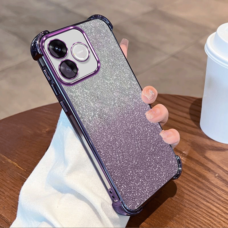غطاء حماية مطلي بالجليتر لهاتف - مراجعة Glitter Shockproof Case وسعره