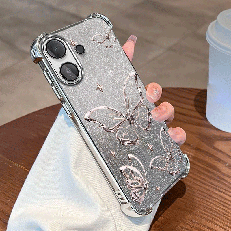 غطاء حماية مطلي باللمعان لهاتف - مراجعة Glitter Shockproof Case وسعره