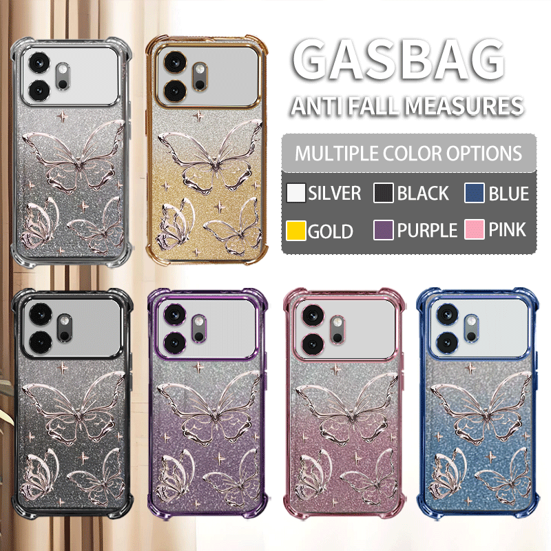 غطاء حماية لامع مطلي لهاتف موت - مراجعة Glitter Shockproof Case وسعره