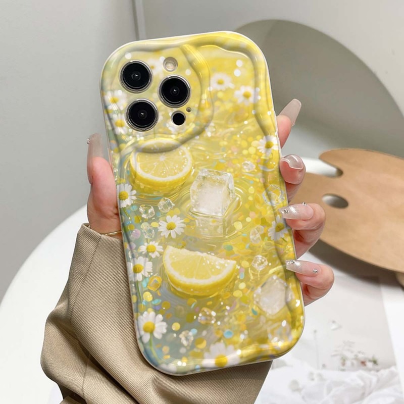 جراب هاتف بتصميم زهرة الليمون  - مراجعة Phone Cases Drawing وسعره