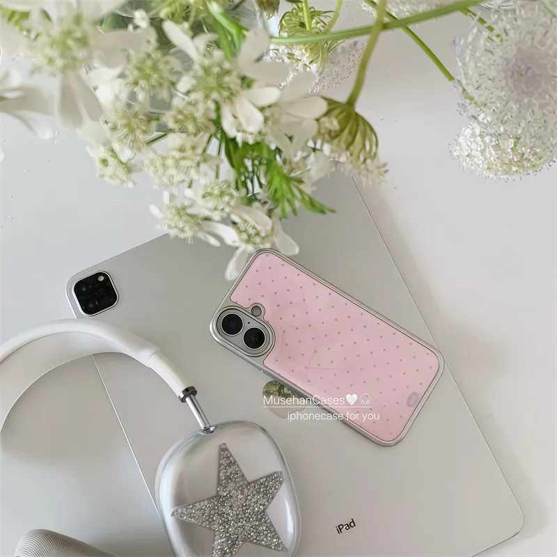 الكورية ins كريم الوردي البولك - مراجعة Phone Cases Pink وسعره