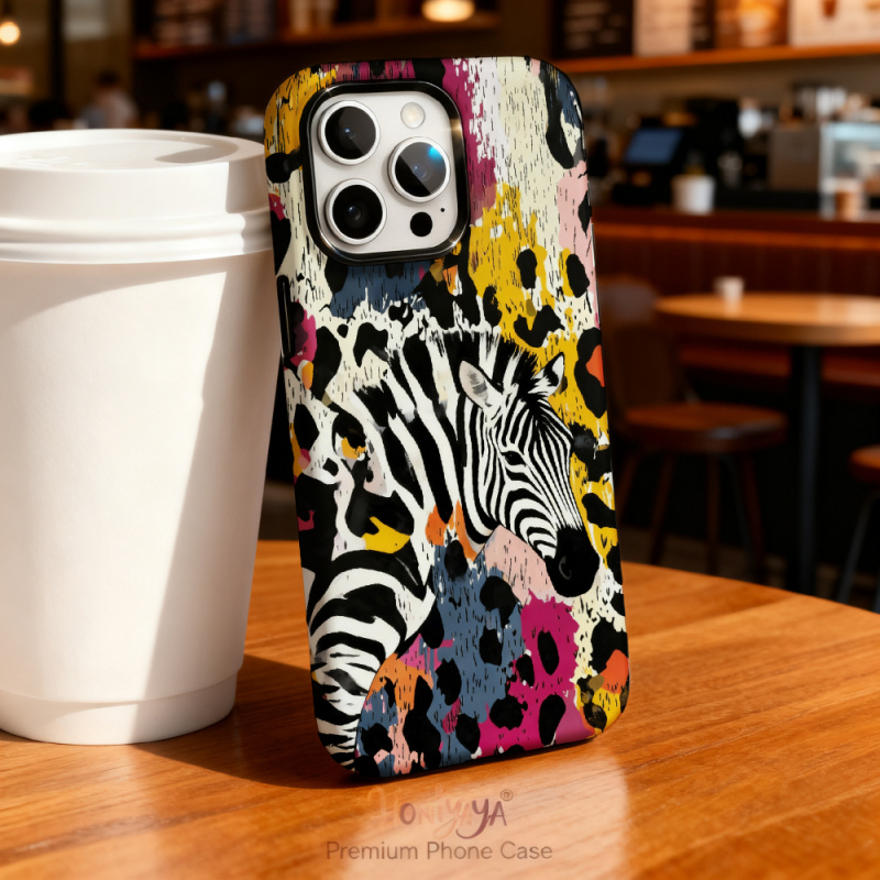 غطاء هاتف بطبعة الحمار الوحشي  - مراجعة Phone Cases Zebra وسعره