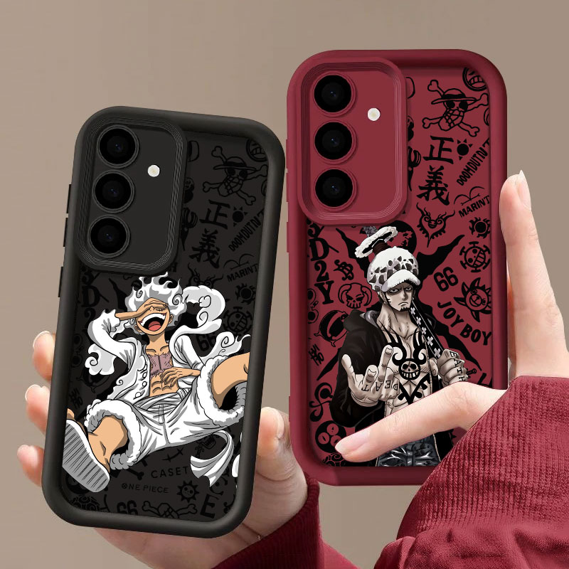 غطاء حماية أنيمي ون بيس لوفي و - مراجعة Phone Cases Galaxy S25 وسعره