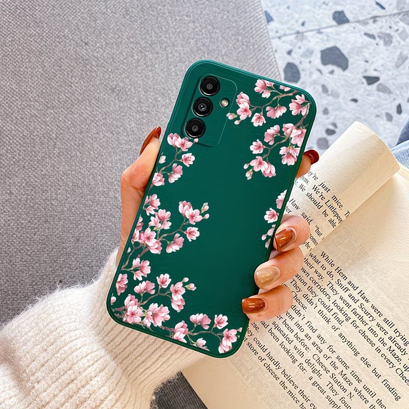 غطاء هاتف مطبوع عليه زهر الكرز - مراجعة Phone Cases Pink وسعره