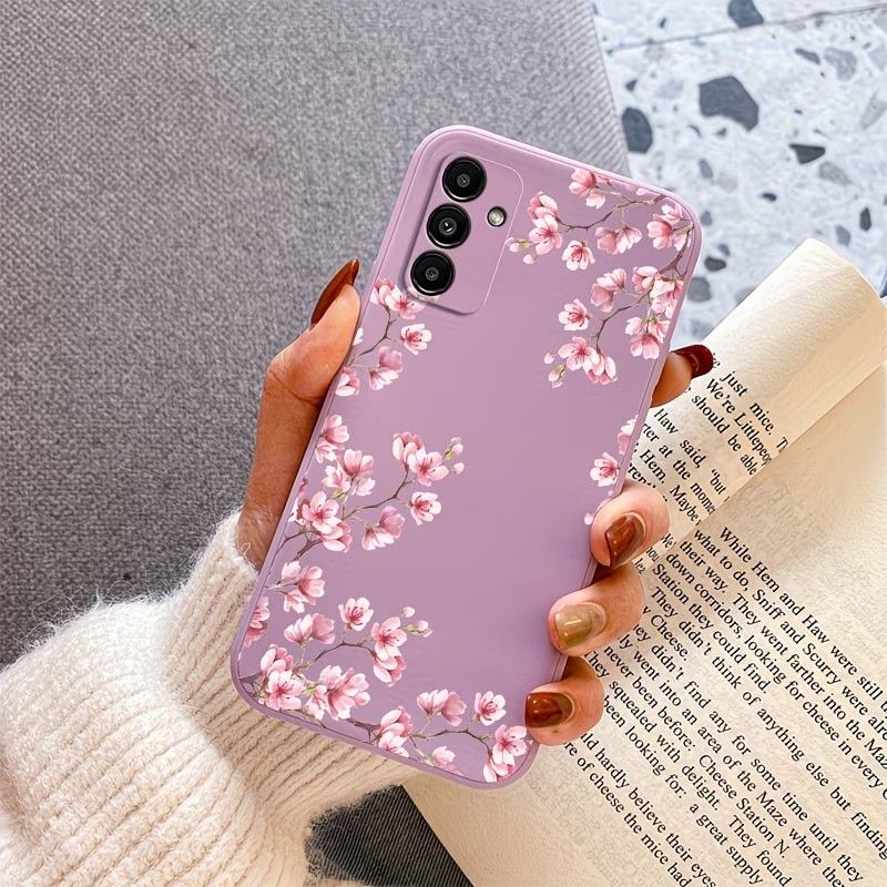 غطاء هاتف مطبوع عليه زهر الكرز - مراجعة Phone Cases Pink وسعره