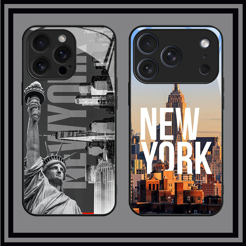 جراب هاتف زجاجي بتصميم مدينة ن - مراجعة Phone Cases York وسعره