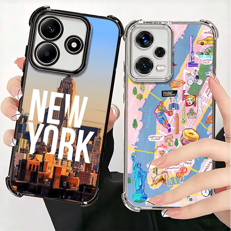 جراب هاتف ناعم بتصميم مدينة ني - مراجعة Phone Cases York وسعره