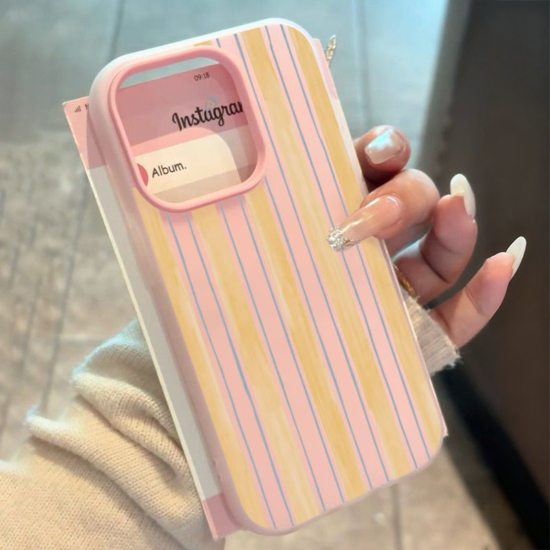 غطاء هاتف أنيق بخطوط صفراء لسا - مراجعة Phone Cases Galaxy S25 وسعره