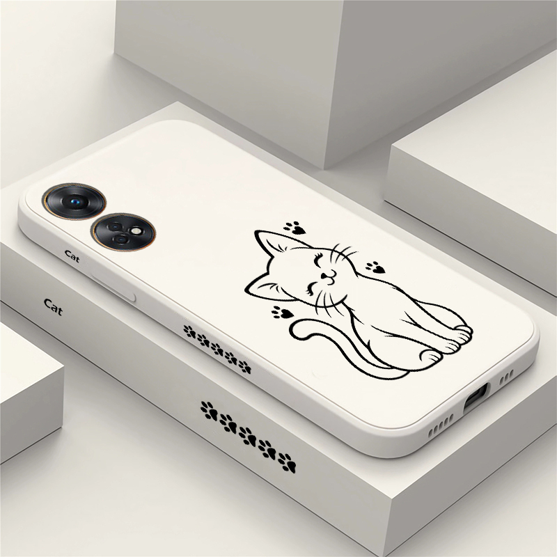 جراب هاتف بتصميم خط رسم قطة له - مراجعة Phone Cases Drawing وسعره