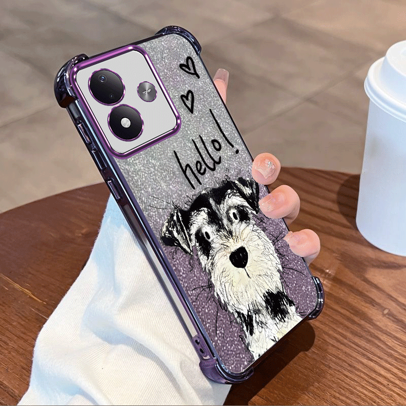 غطاء لامع لهاتف Xiaomi Redmi N - مراجعة Glitter Shockproof Case وسعره