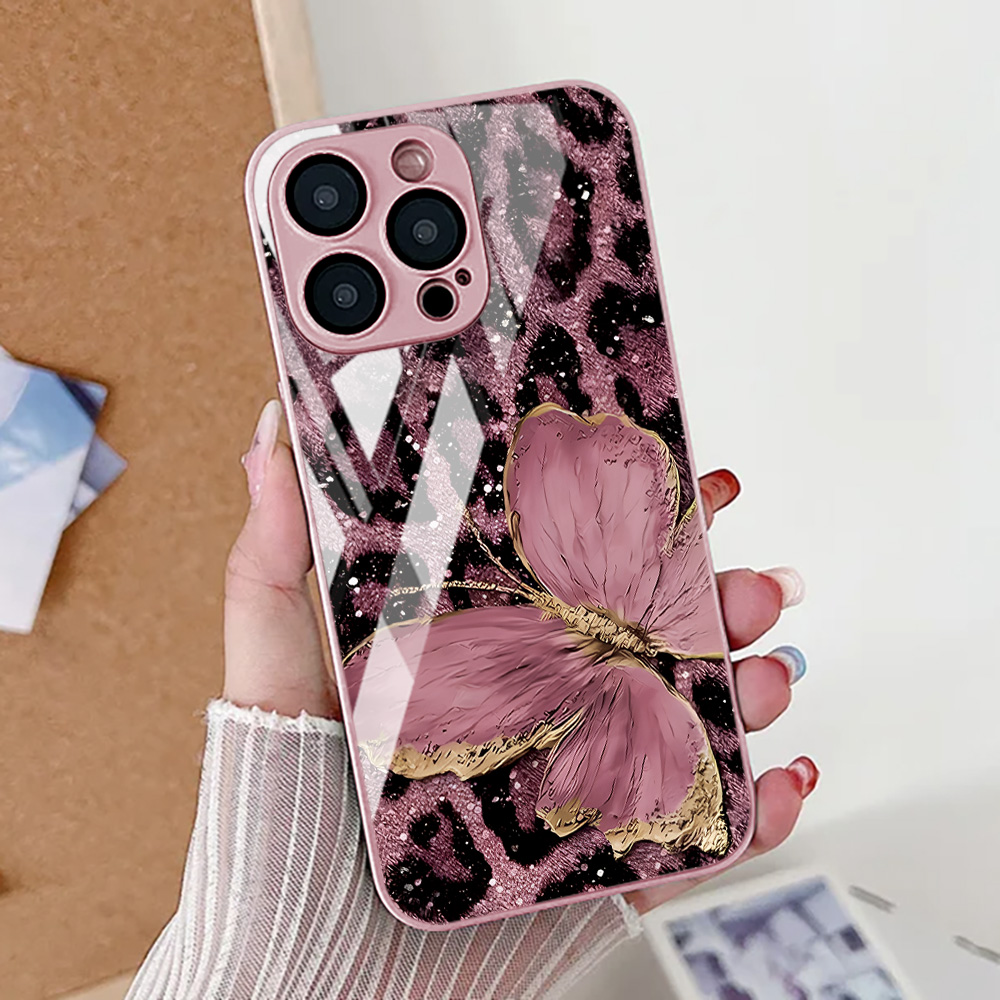 فراشة ليوبارد طباعة جراب هاتف  - مراجعة Phone Cases Online وسعره