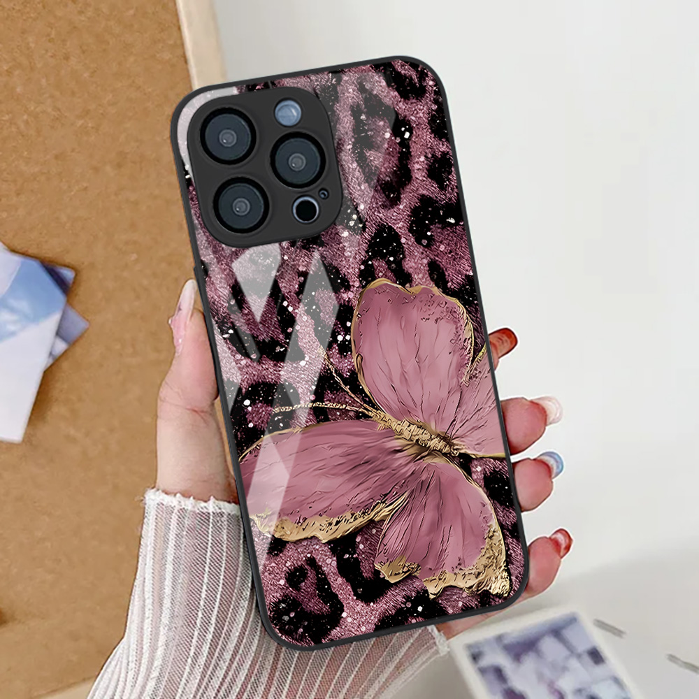 فراشة ليوبارد طباعة جراب هاتف  - مراجعة Phone Cases Online وسعره