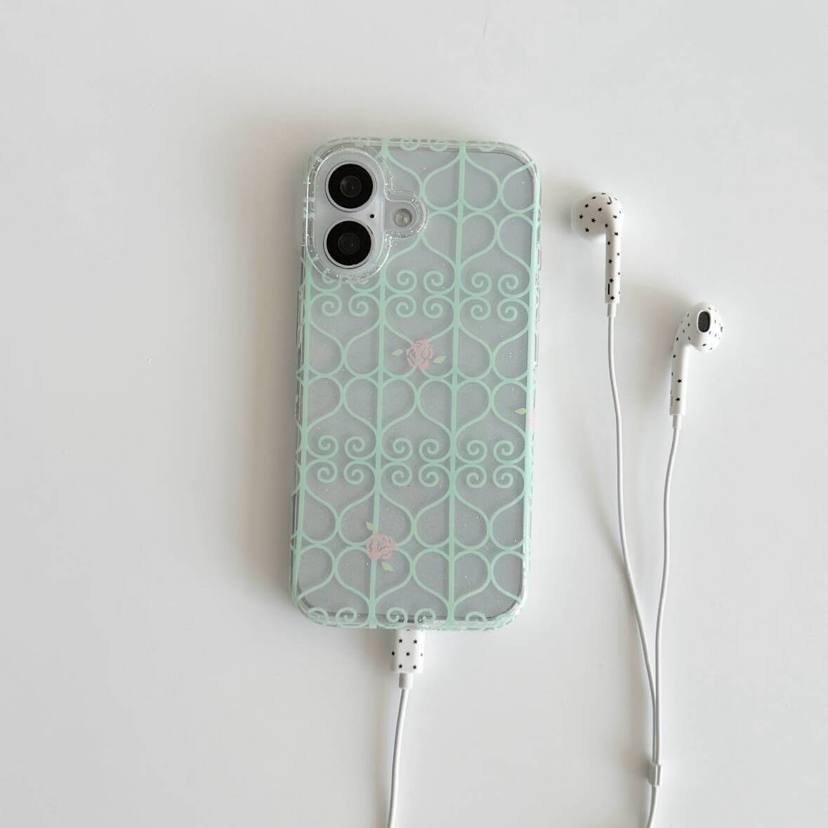 غطاء هاتف شفاف بلون النعناع ال - مراجعة Phone Cases Pink وسعره