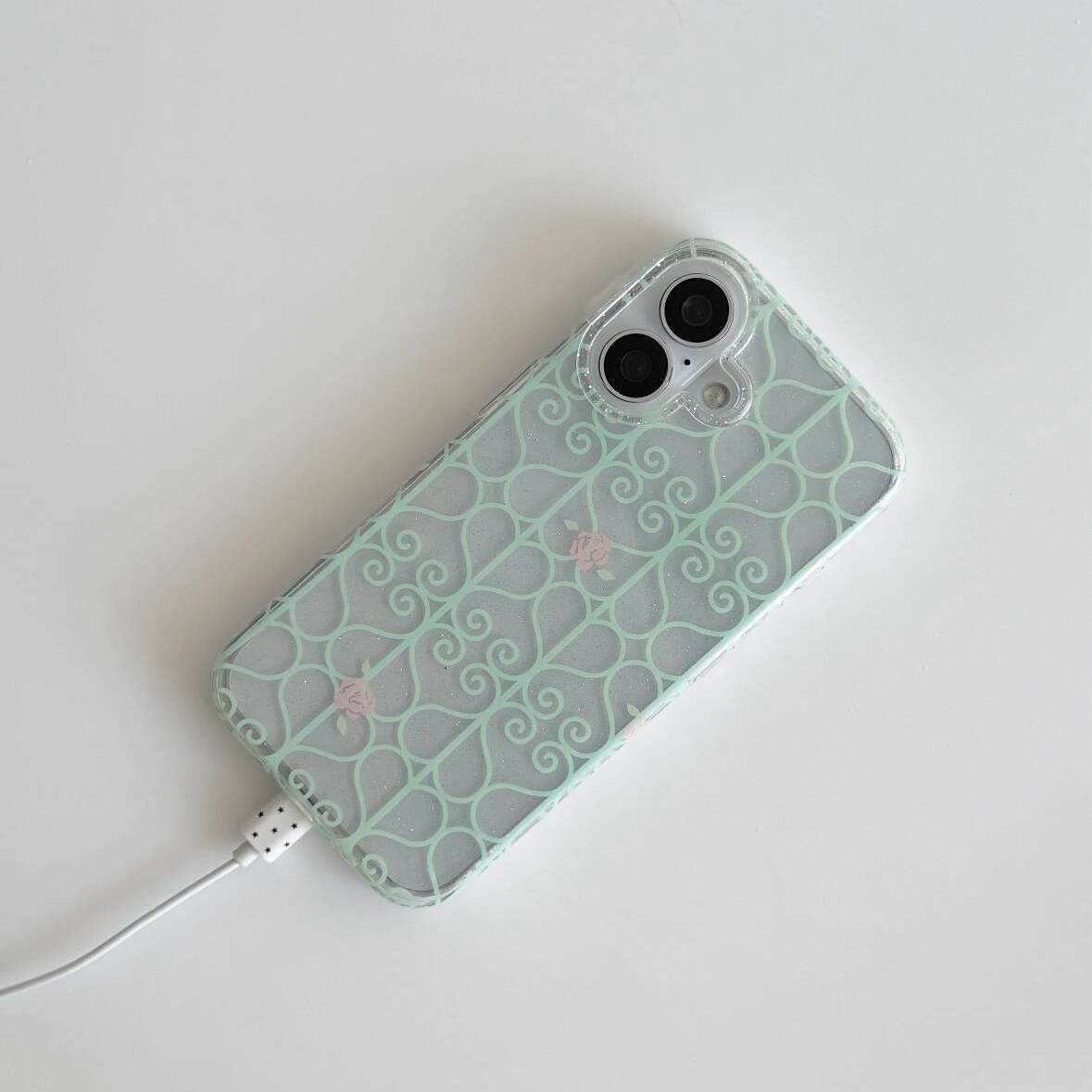 غطاء هاتف شفاف بلون النعناع ال - مراجعة Phone Cases Pink وسعره