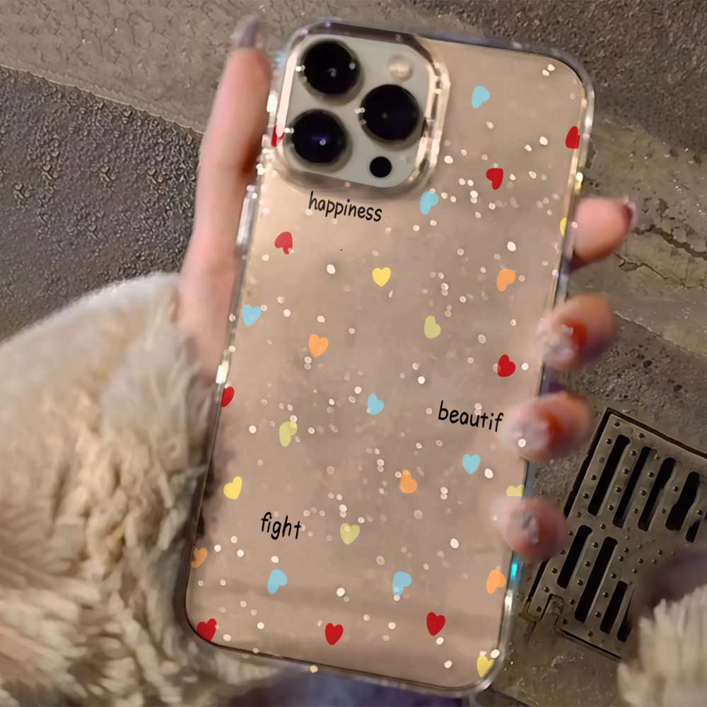 غطاء هاتف فاخر بسيط بنقاط البو - مراجعة Glitter Shockproof Case وسعره