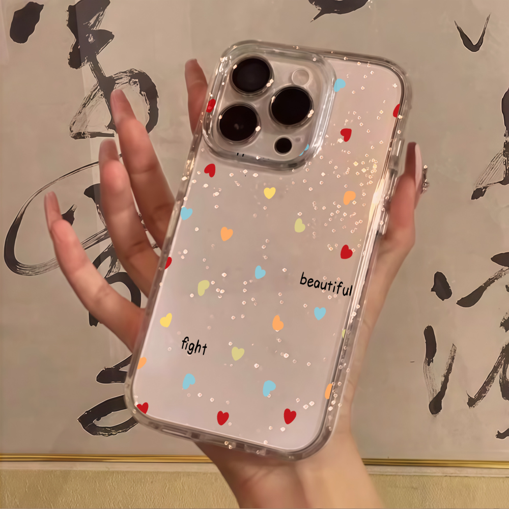 غطاء هاتف فاخر بسيط بنقاط البو - مراجعة Glitter Shockproof Case وسعره