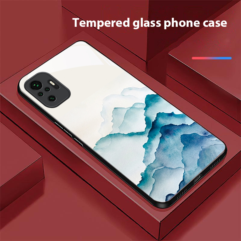 جراب هاتف زجاجي أسود بتصميم لو - مراجعة Phone Cases Drawing وسعره