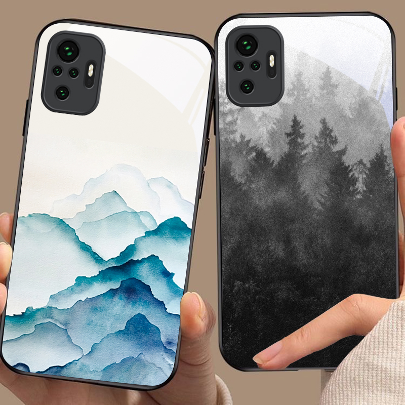 جراب هاتف زجاجي أسود بتصميم لو - مراجعة Phone Cases Drawing وسعره
