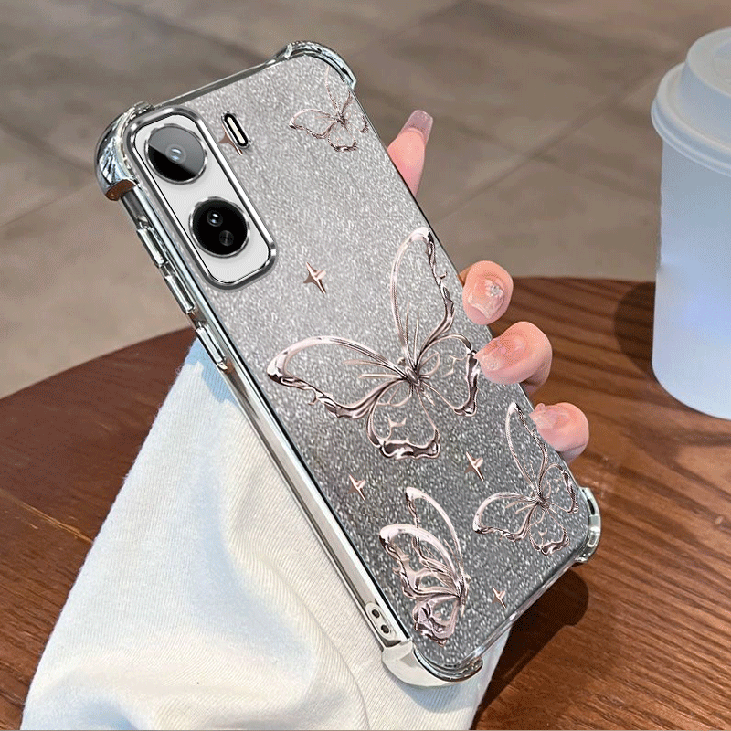 غطاء مطلي باللمعان لهاتف Vivo  - مراجعة Glitter Shockproof Case وسعره