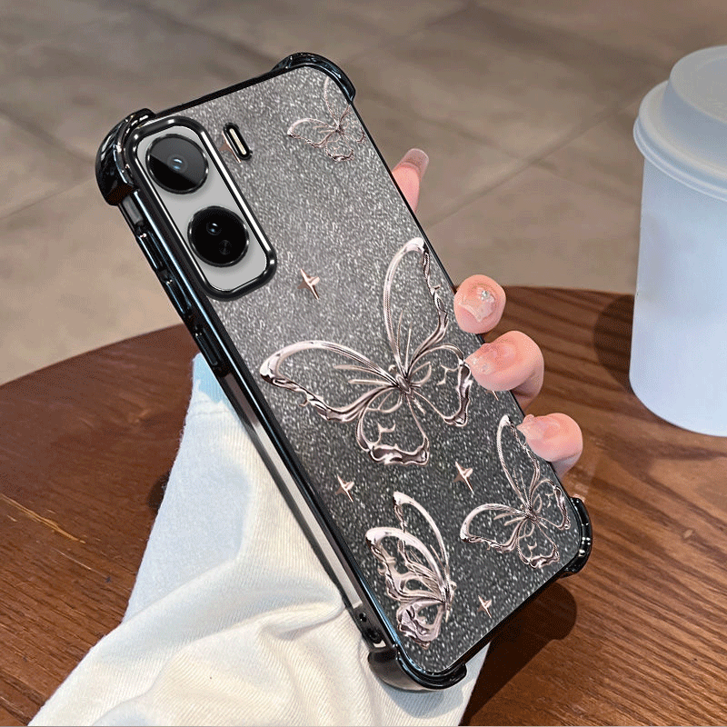 غطاء مطلي باللمعان لهاتف Vivo  - مراجعة Glitter Shockproof Case وسعره