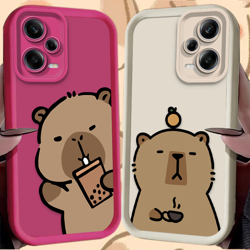 غطاء هاتف كرتوني لطيف على شكل  - مراجعة Phone Cases Xiaomi Redmi 12 وسعره