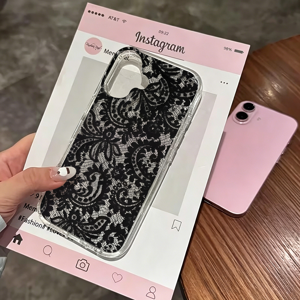 جراب هاتف شفاف بتصميم زهور الد - مراجعة Glitter Shockproof Case وسعره