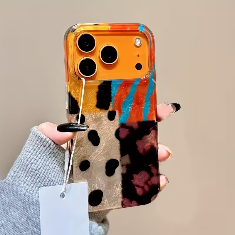 غطاء هاتف بتصميم مخطط ملون مع  - مراجعة Phone Cases Zebra وسعره