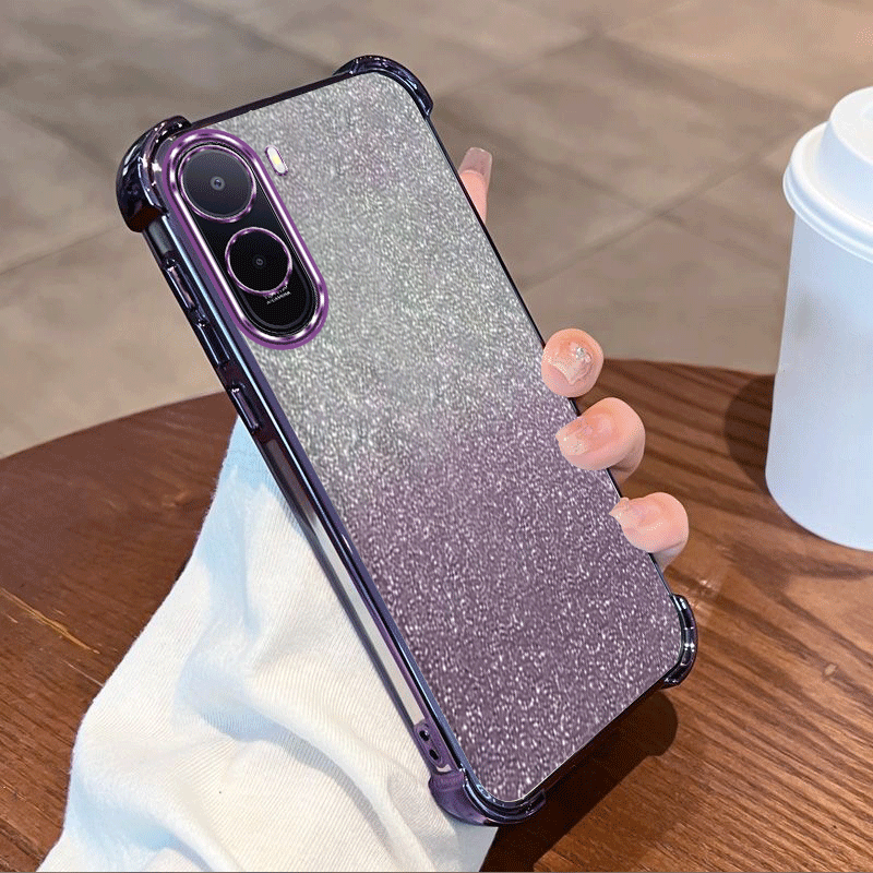 غطاء حماية شفاف لامع لهاتف Xia - مراجعة Glitter Shockproof Case وسعره