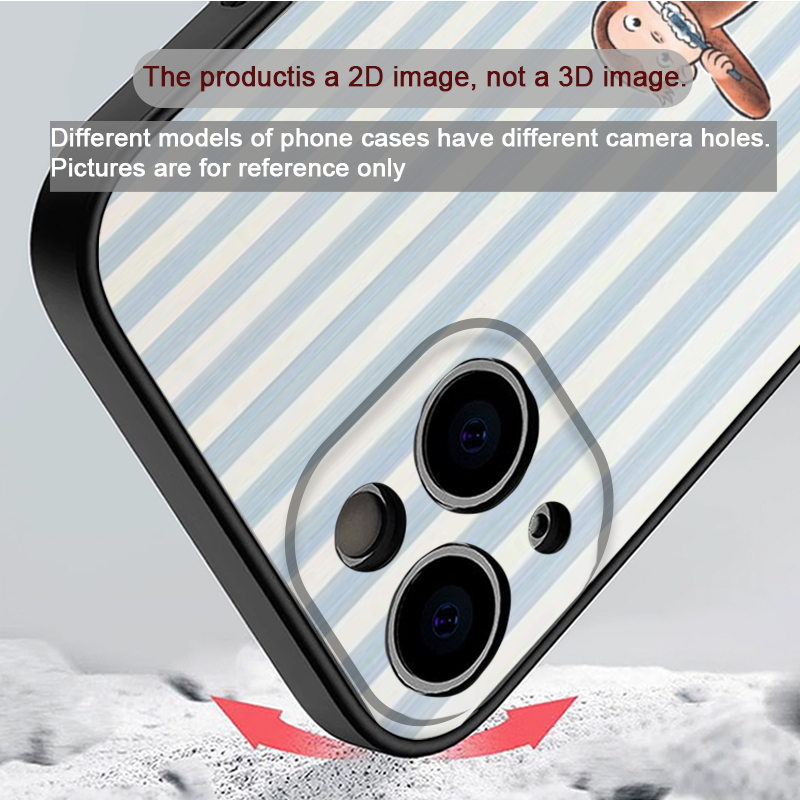 غطاء هاتف كرتوني مخطط على شكل  - مراجعة Phone Cases Iphone 17 Pro Max وسعره